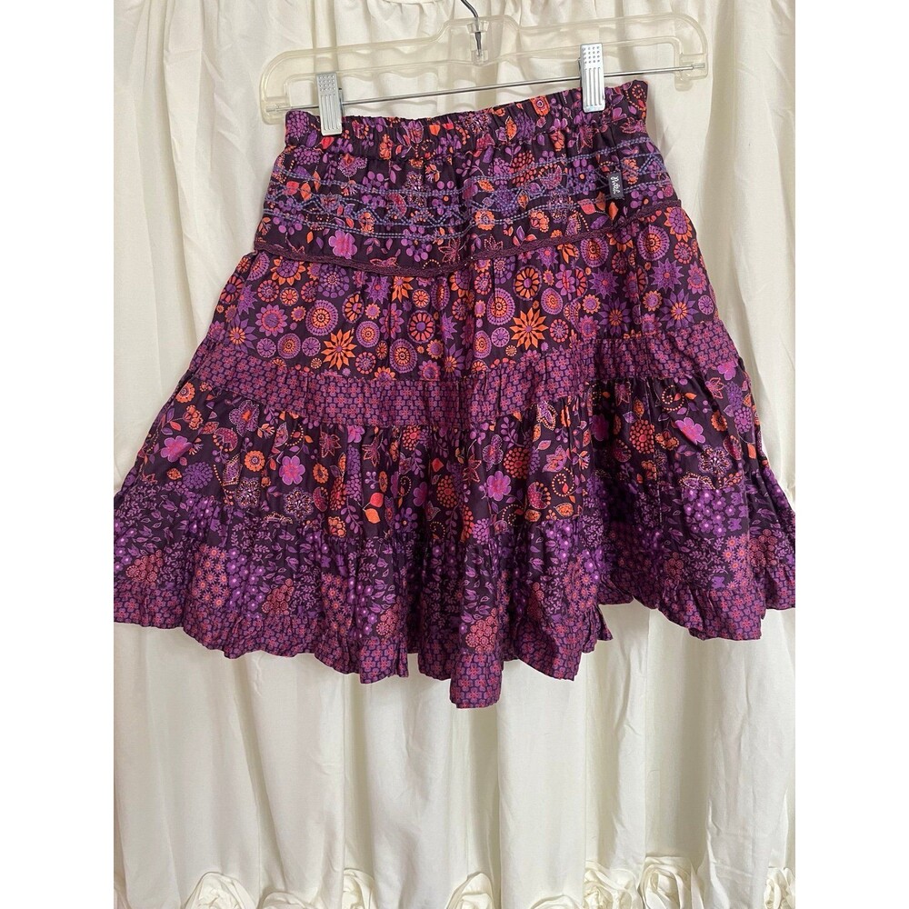 Pumpkin Latch Ruffled Skirt 6